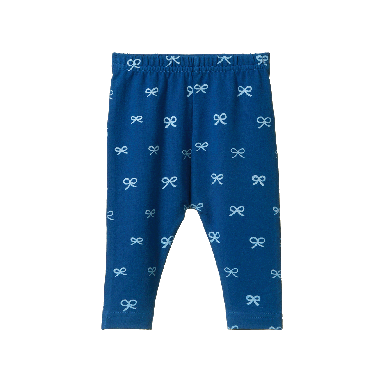Nature Baby Leggings - Ribbons Blue Print