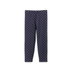 Leggings - Violet Polka Dot Print