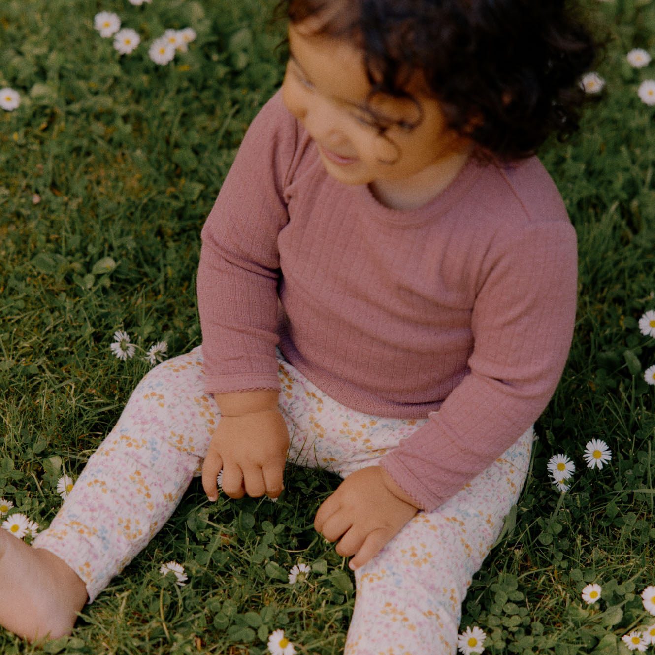 Nature Baby Leggings - Wildflower Mountain Print
