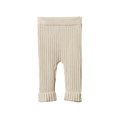 Lou Pants Cotton Knit - Almond