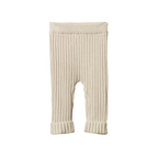 Lou Pants Cotton Knit - Almond