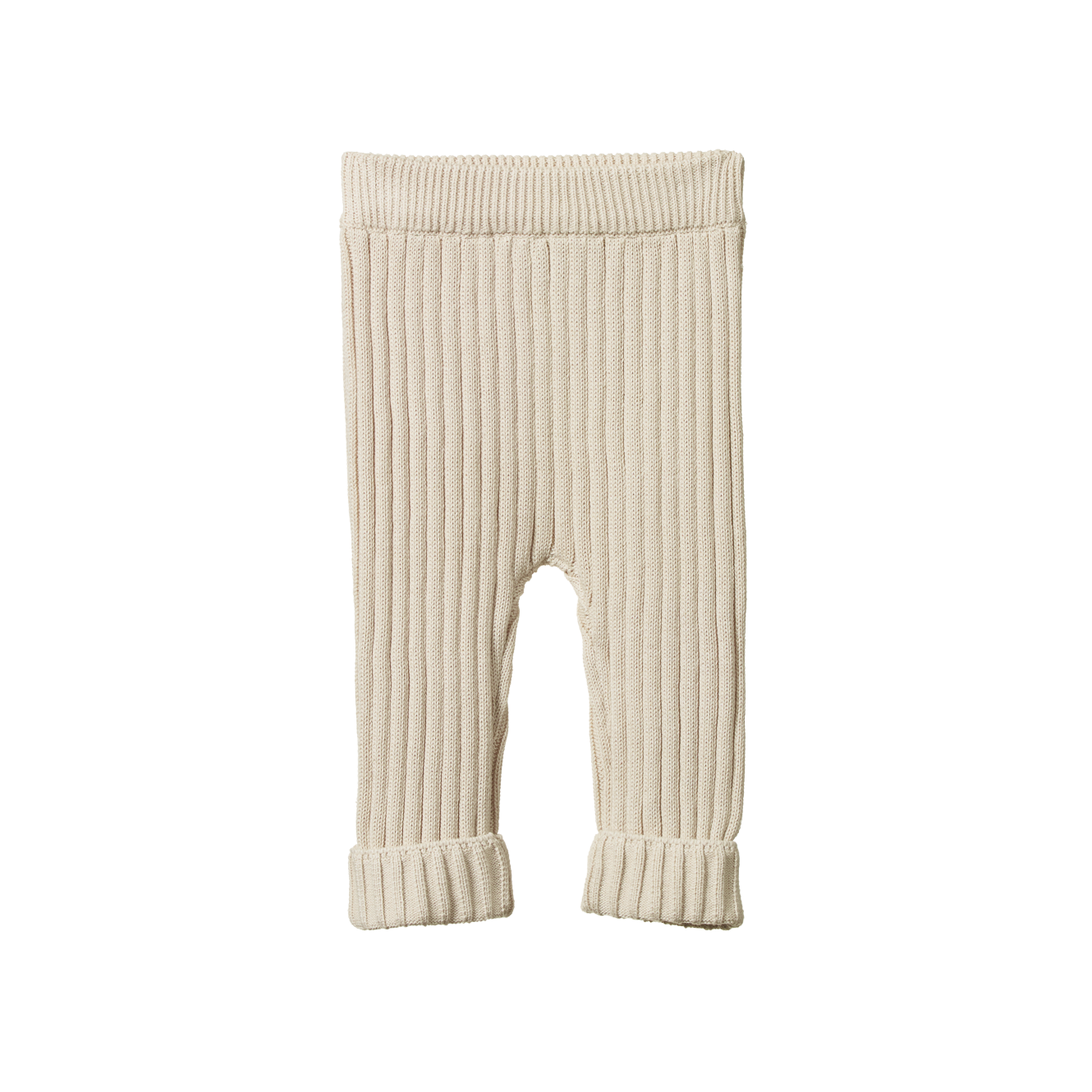 Nature Baby Lou Pants Cotton Knit - Almond