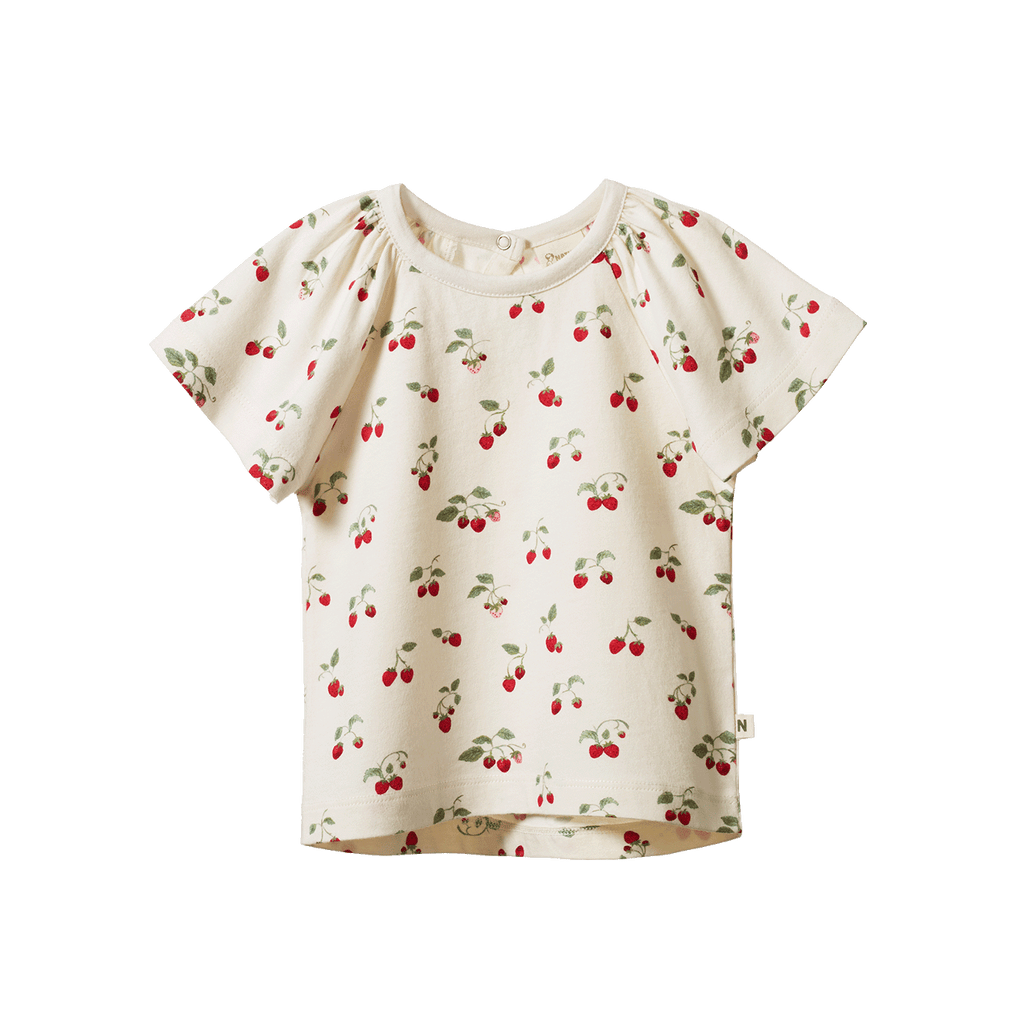 Faye Tee - Strawberry Blush