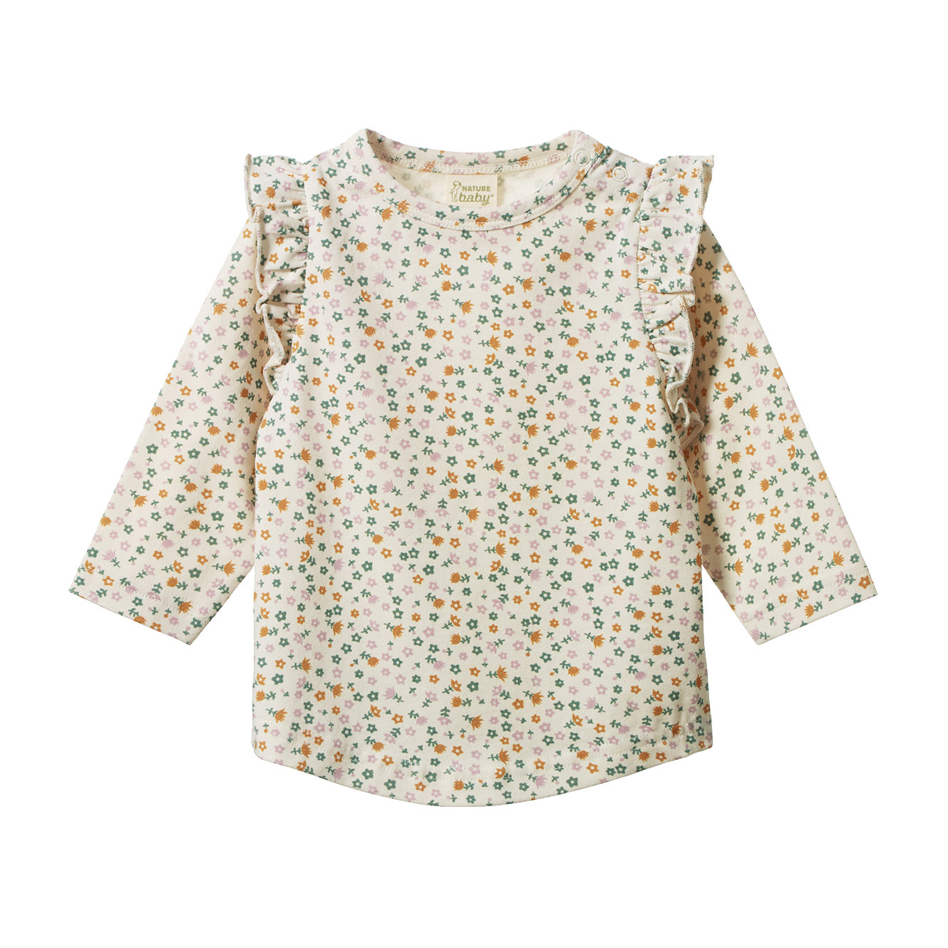Nature Baby Iris Tee - Pollyanna Print