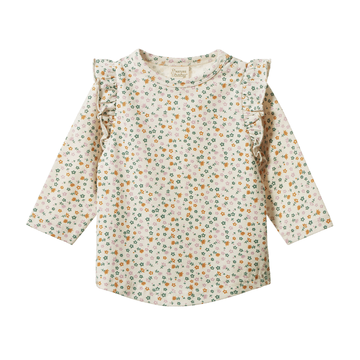 Nature Baby Iris Tee - Pollyanna Print