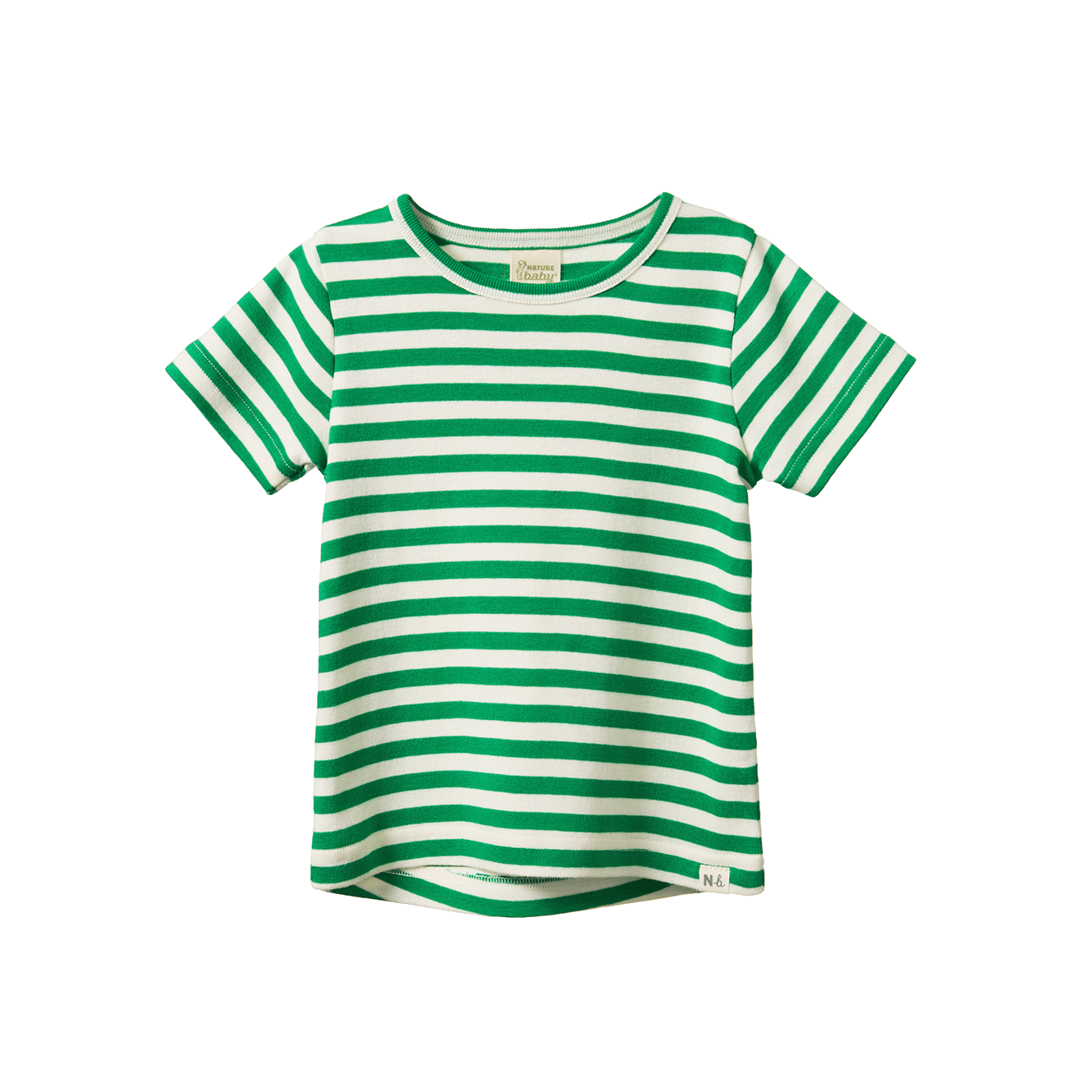 River Tee - Kelly Green Sea Stripe