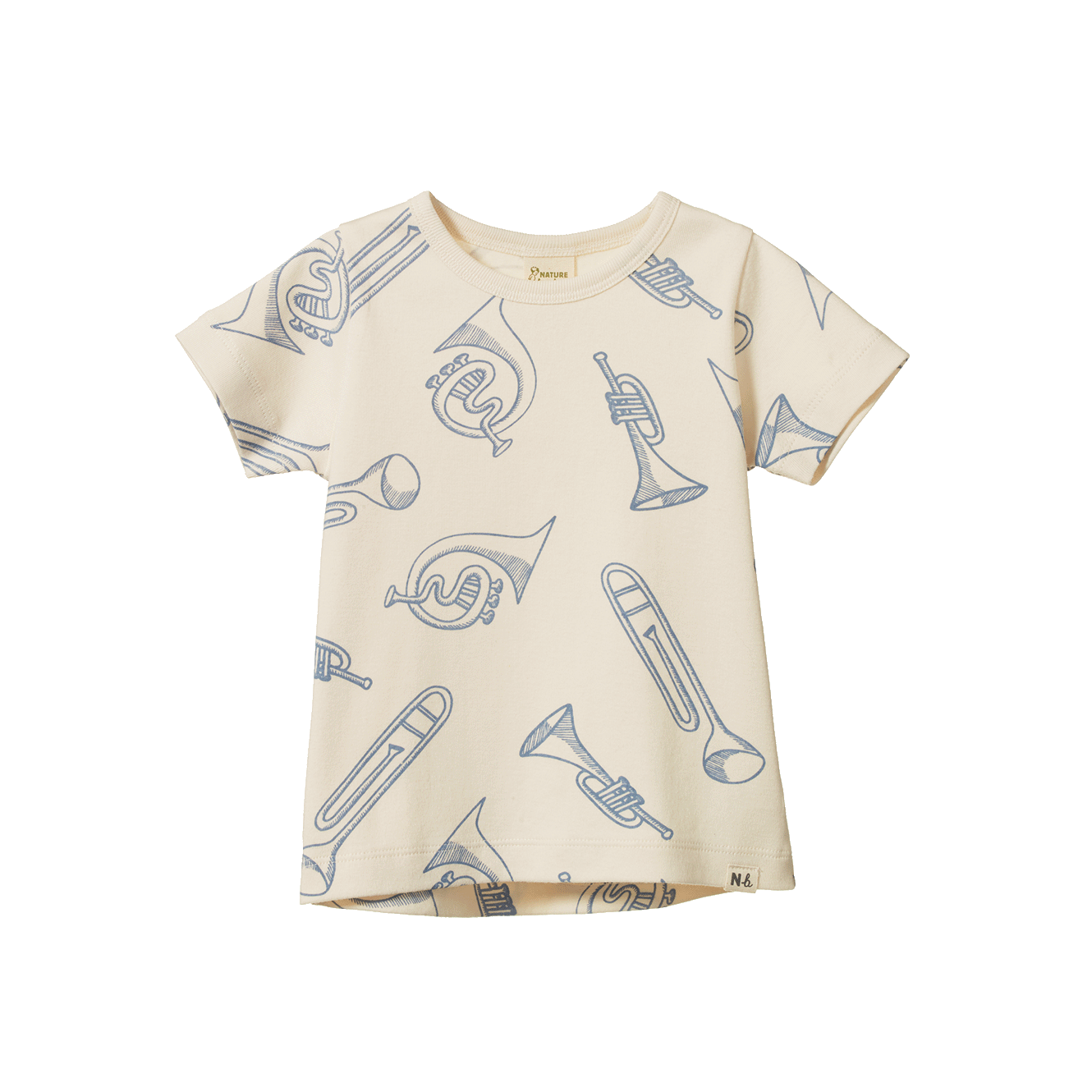 River Tee - Jazz Natural Print