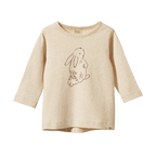 Long Sleeve River Tee - Bramble Bunny Print