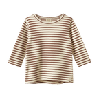 Long Sleeve River Tee - Pinecone Sailor Stripe
