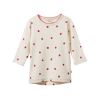 Long Sleeve Cloud Tee - Raspberry Print