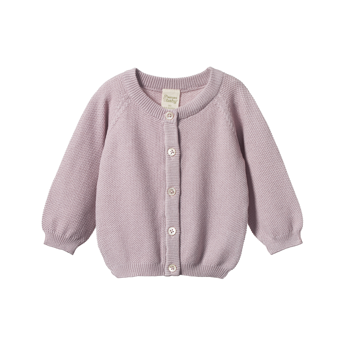 Nature Baby Piper Cardigan - Lilac