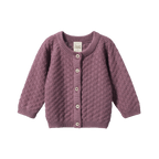Piper Cardigan - Twilight Basket Knit