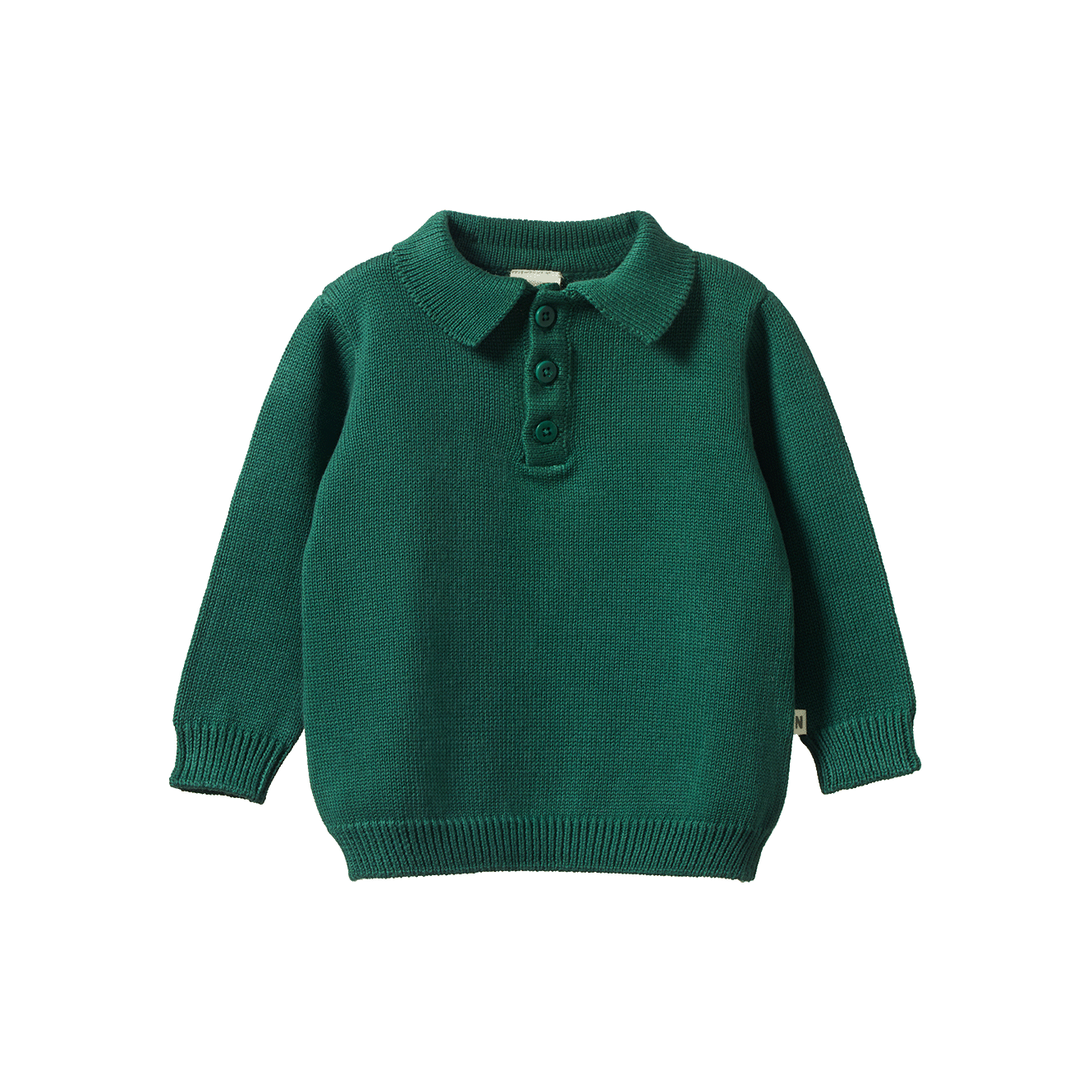 Nature Baby Grandpa Jumper - Pine