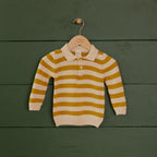 Grandpa Jumper - Yellow Sun Bold Stripe