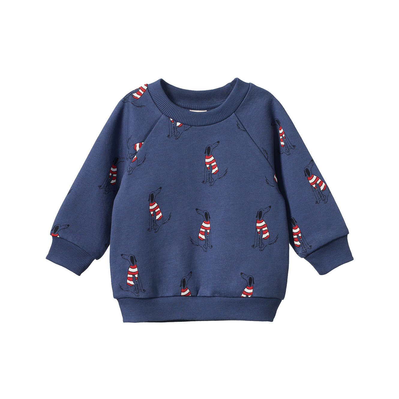 Emerson Sweater - Best Friend Indigo Print