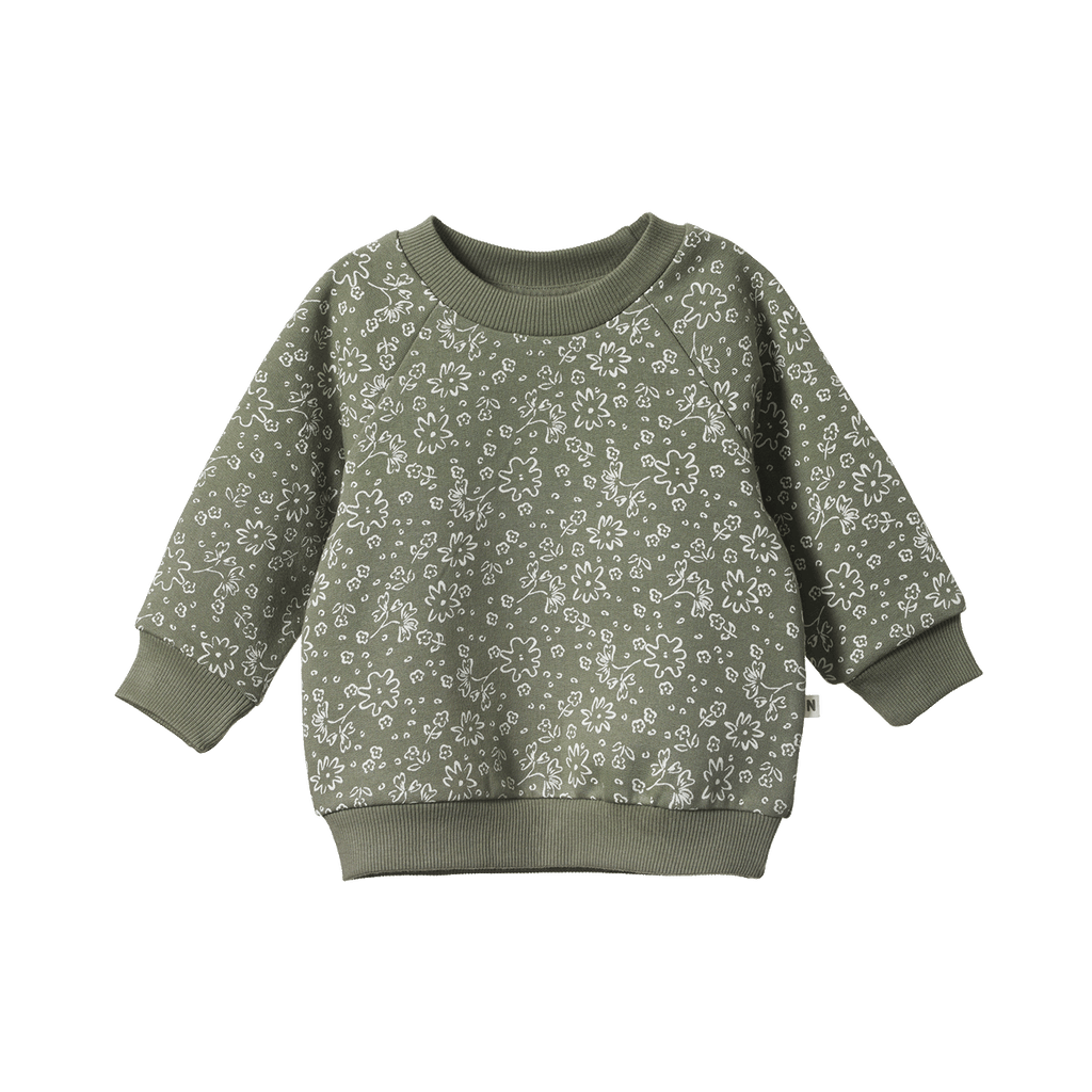 Emerson Sweater - Bloomsbury Nettle Print
