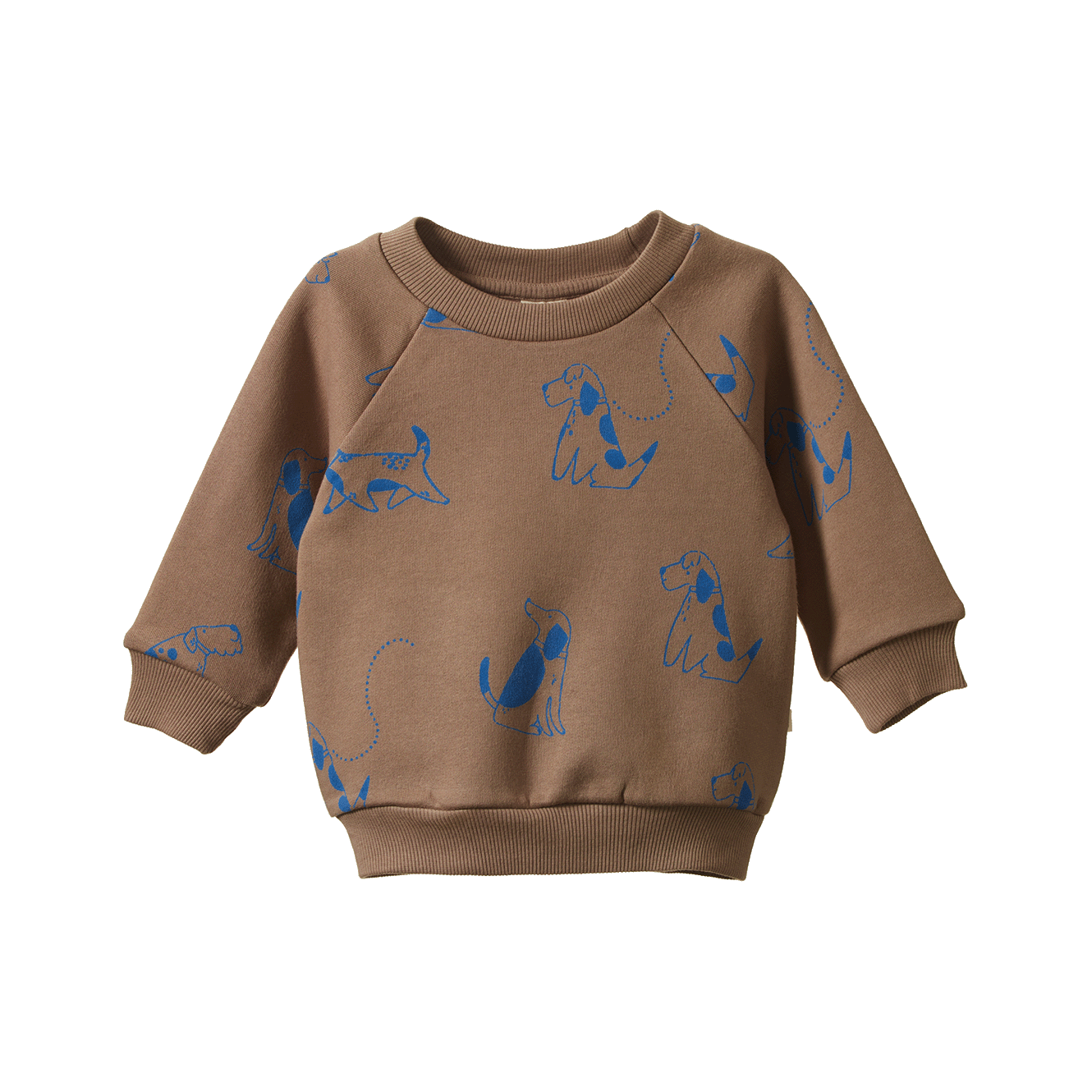 Emerson Sweater - Dog Walk Vintage Khaki Print