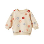 Emerson Sweater - Flora Stamp Print