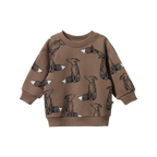 Emerson Sweater - Foxy Cub Print