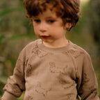 Emerson Sweater - Happy Hounds Print
