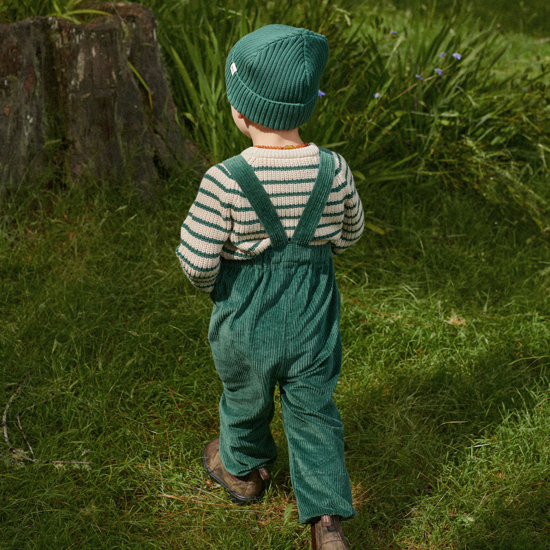 Nature Baby Tipper Overalls - Pine