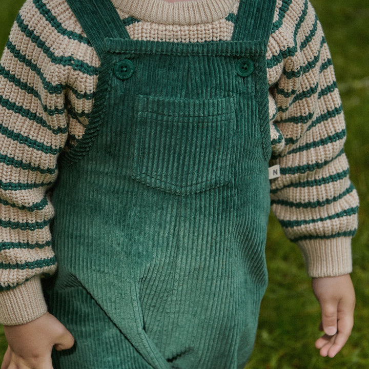 Nature Baby Tipper Overalls - Pine