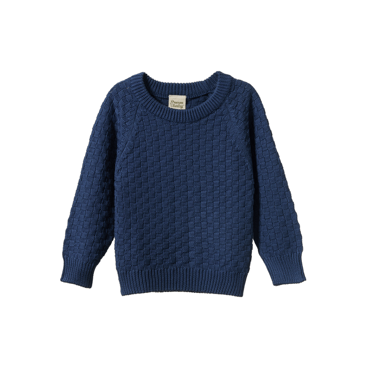 Nature Baby Billy Jumper - Vintage Indigo Basket