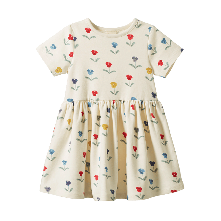 Nature Baby Saturday Dress - Delphine Blooms Print