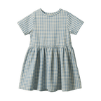 Saturday Dress - Blue Gingham