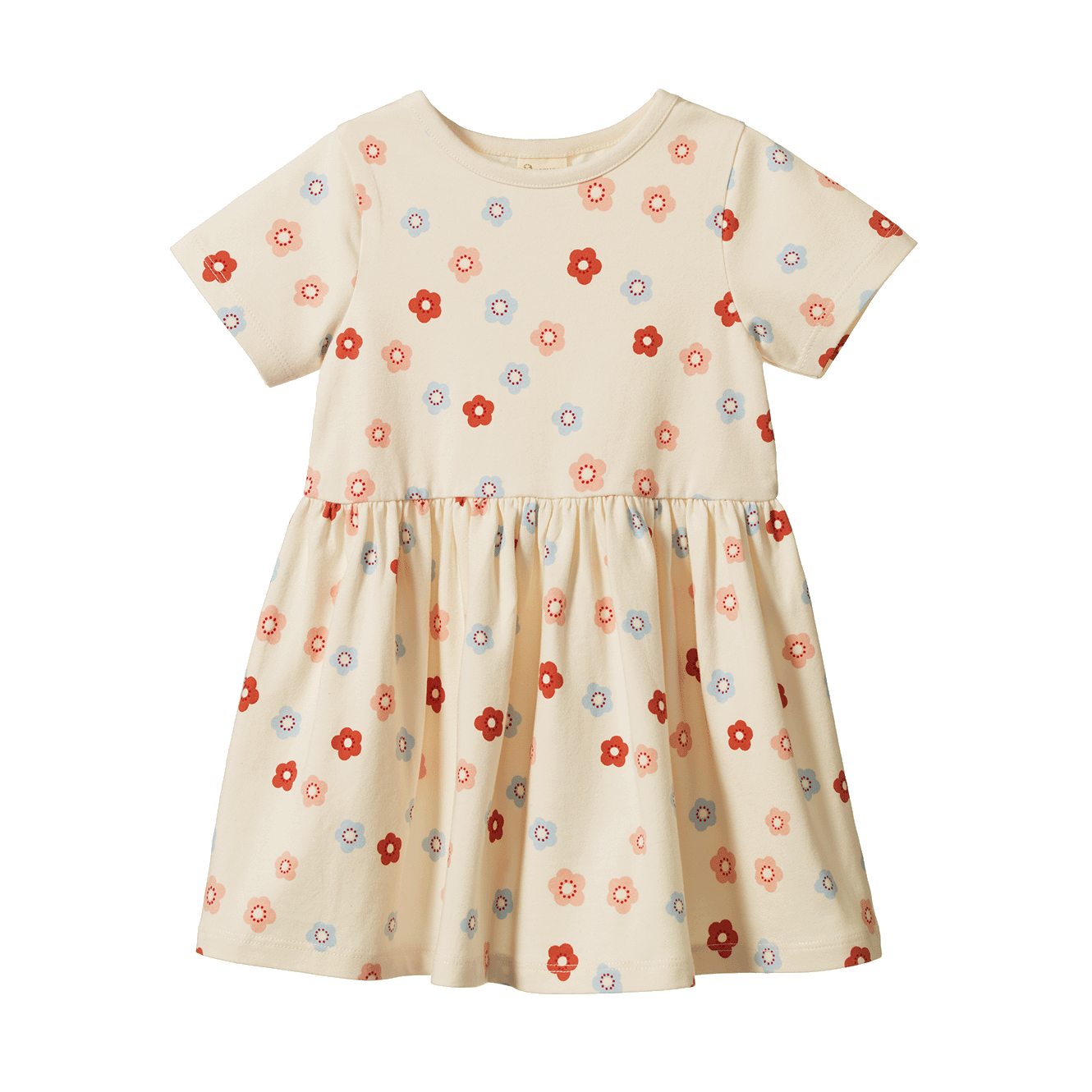 Saturday Dress - Petite Flora Stamp Print