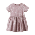 Saturday Dress - Dandelion Lilac Print