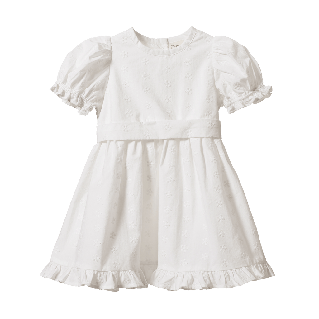 Nature Baby Annabelle Dress - Ivory Flora