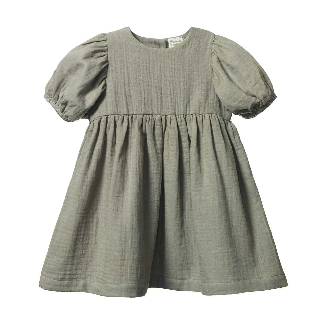 Nature Baby Albertine Dress Linen - Brook