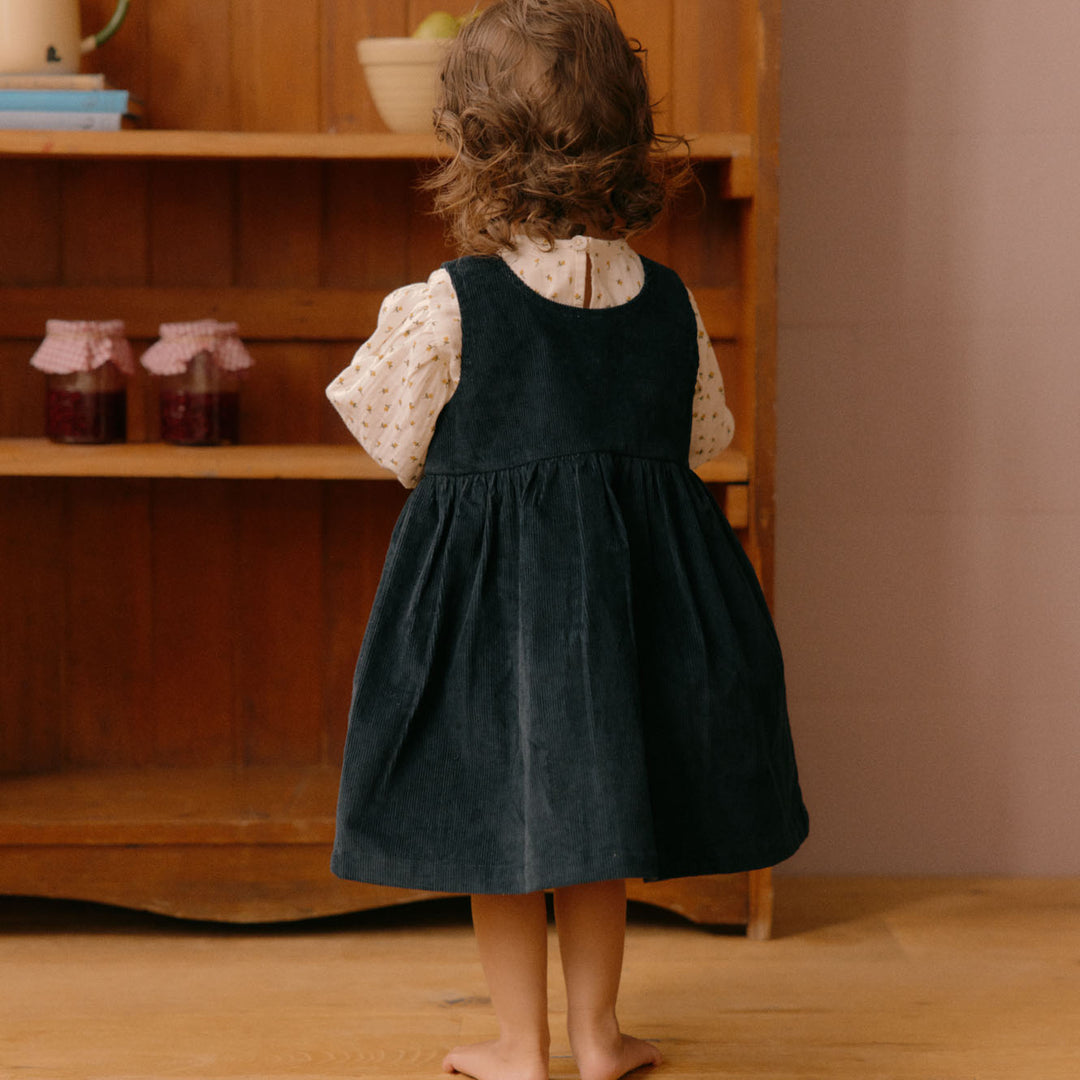 Nature Baby Amelia Pinafore - Navy