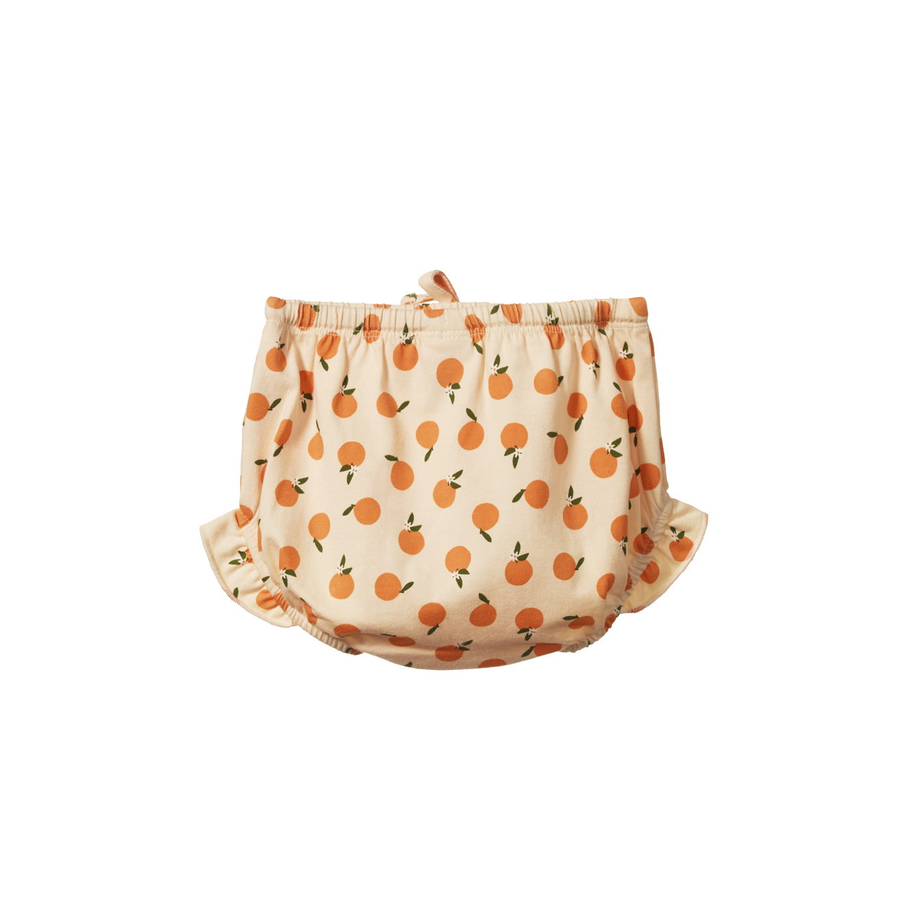 Nature Baby Petal Bloomers - Orange Blossom Print