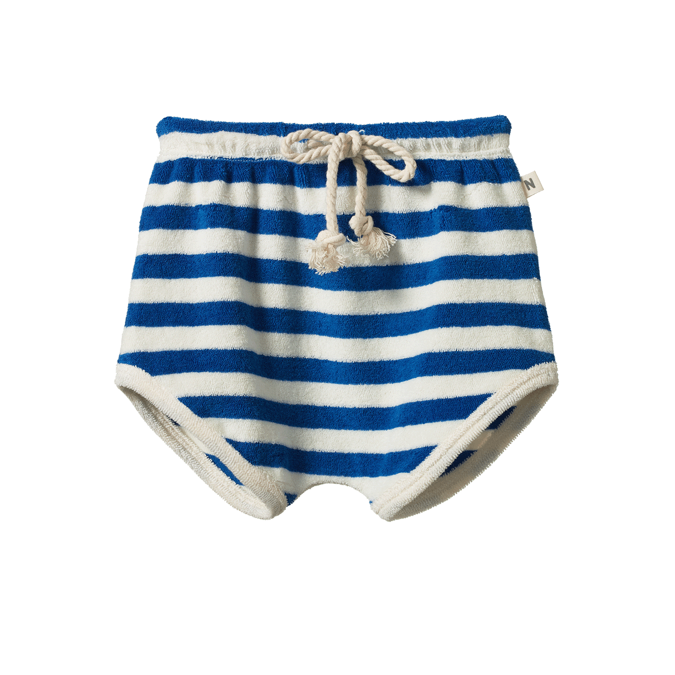 Nature Baby Terry Short - Mariner Stripe