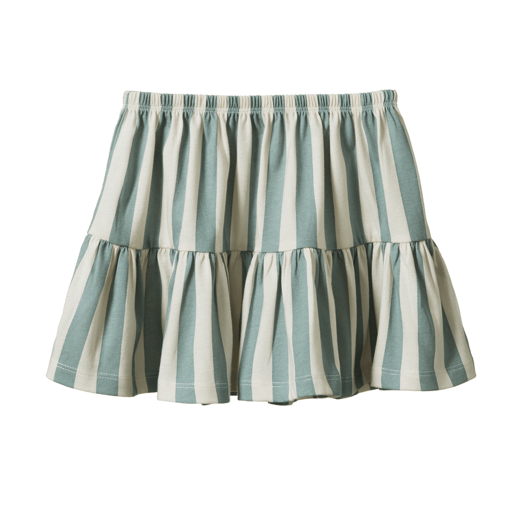 Lala Skirt - Star Dew Stripe