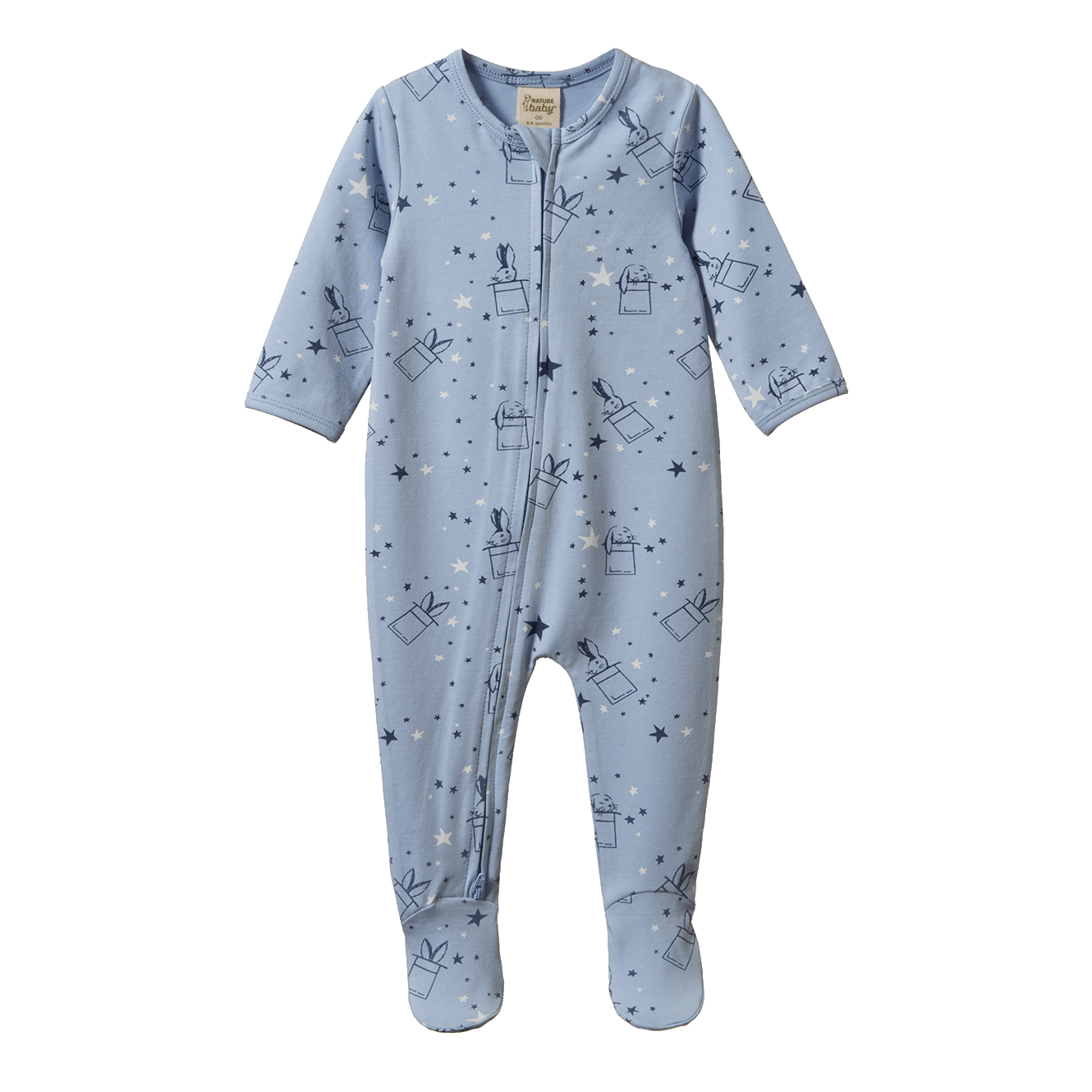 Nature Baby Dreamlands Suit - Illusion Bunny Print