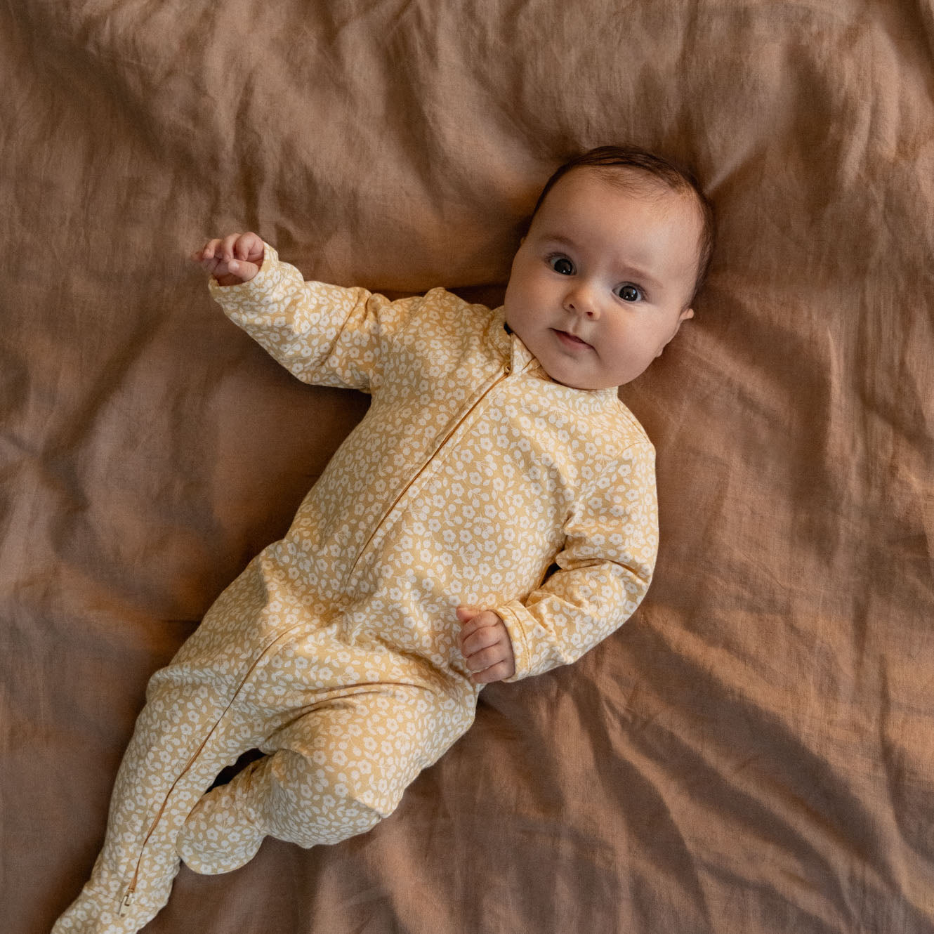 Dreamlands Suit - Kitchen Garden Raffia Print