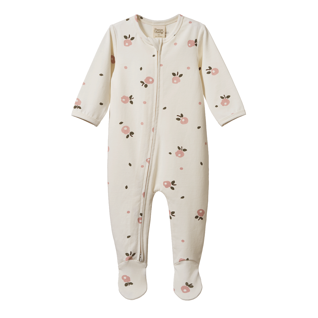 Nature Baby Dreamlands Suit - Posey Blossom Peach