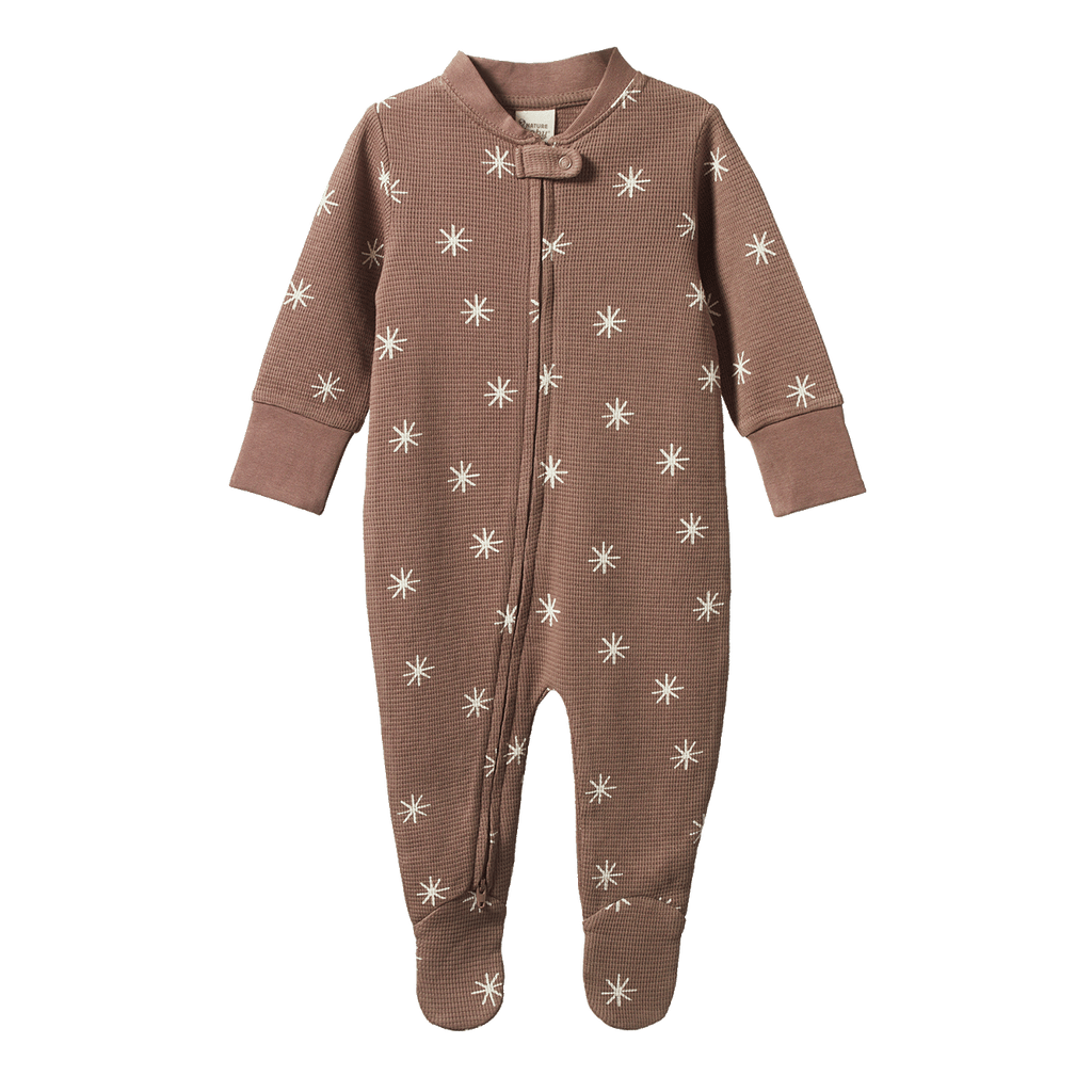 Nature Baby Dreamlands Suit Waffle - Twinkle Print