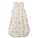 Organic Cotton Sleeping Bag - Posey Blossom Rose