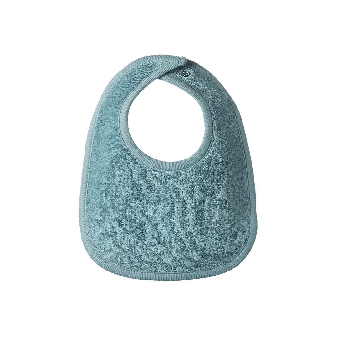 Nature Baby Dribble Bibs 3 Pack - Powder Blue/Natural