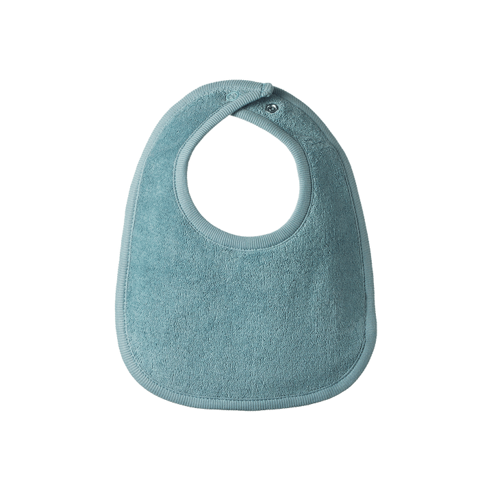 Nature Baby Dribble Bibs 3 Pack - Powder Blue/Natural