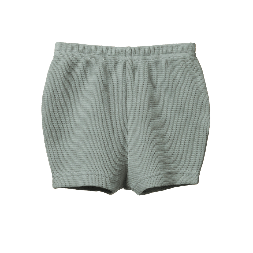 Nature Baby Selby Waffle Shorts - Star Dew