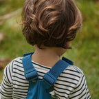 Splash Overalls - Puffin Teal Print