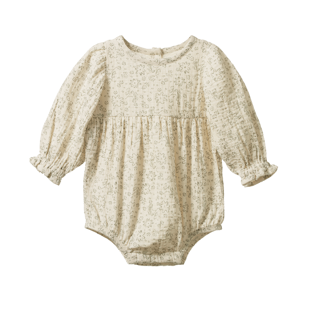 Willow Bodysuit Muslin - Bloomsbury Print