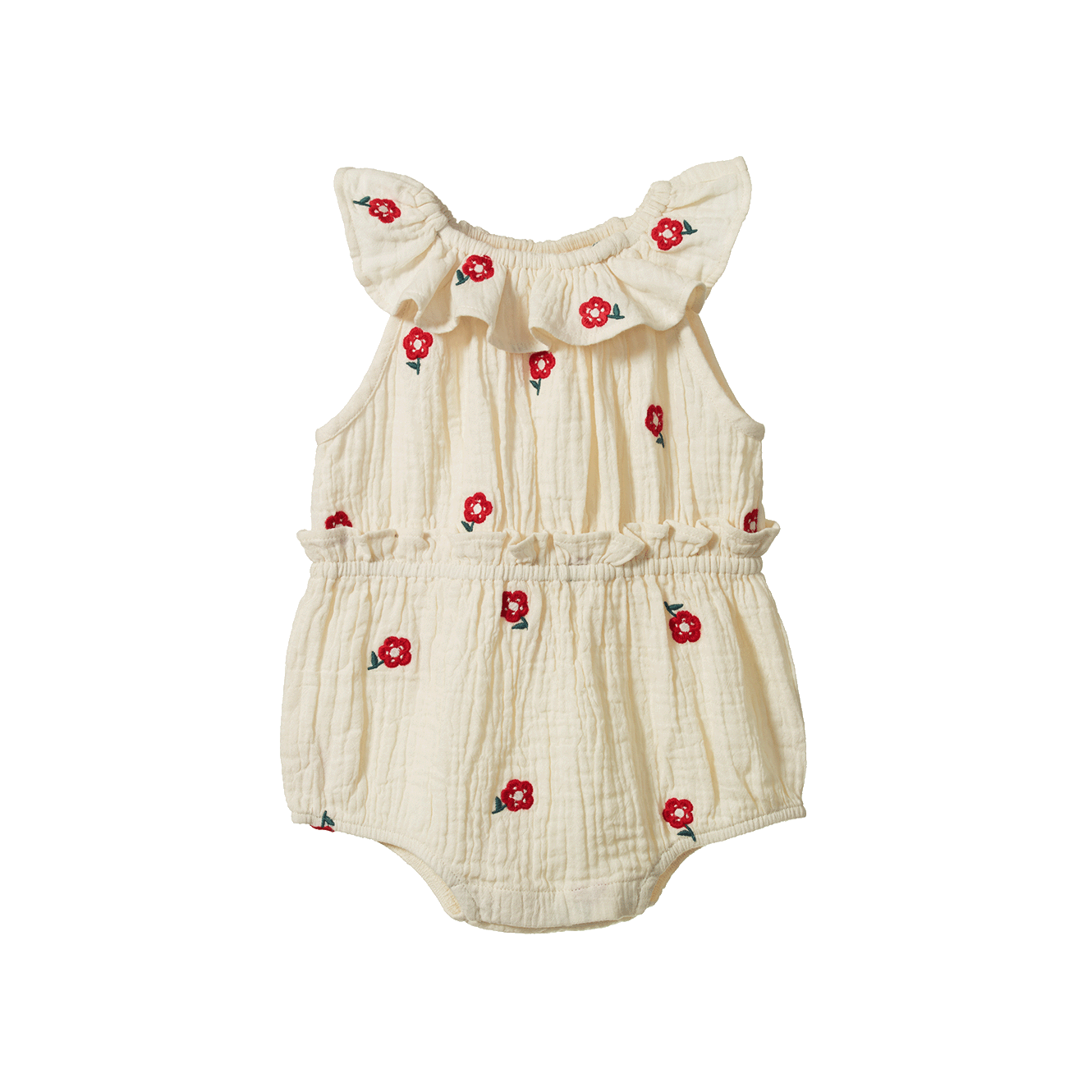 Plum Suit Muslin - Red Flora