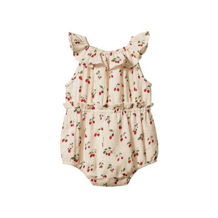 Nature Baby Plum Suit - Strawberry Blush