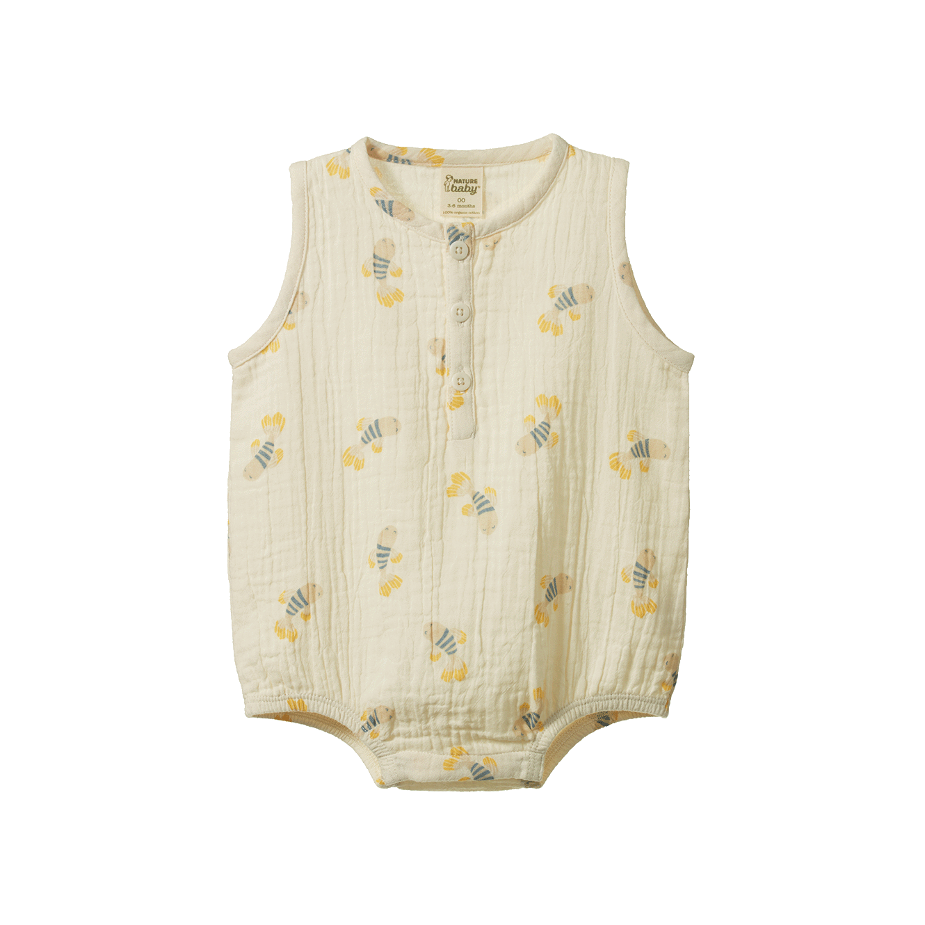 Cedar Suit Muslin - Fish Fable Print
